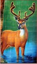   Fresque murale en céramique LE CERF-PSG 646