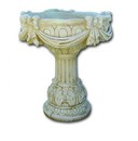 VASQUE  DECOREE AVEC NOEUD SUR PIED 