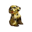 Décoration Chiot dalmatien en céramique