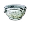 vase rond en pierre petit modéle