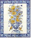 Fresque -murale-bouquet-de-fleurs-et-petits-oiseaux-FL127