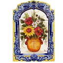 Fresque -murale-bouquet-champêtre-FL138