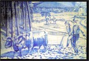 Fresque murale en céramique Le Laboureur-PSG 666