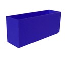 JARDINIERE COULEUR BLEUE 90 CM
