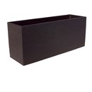 JARDINIERE COULEUR ANTHRACITE 90 CM