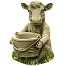 Statue Vache et son seau