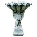 Statue Ange portant un bénitier