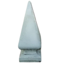 Chapeau de pilier pyramide moyenne