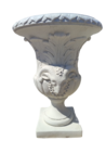 Vase calice motif feuilles