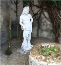 Statue de jardin en pierre Hercule