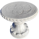 Tabouret de jardin rond pour salon.