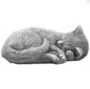 statue Chat  endormi 