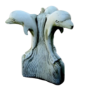 Statue Trois Petits Dauphins