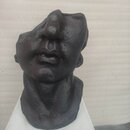  vaseTête d'homme 39 cm