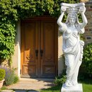 statue en pierre Cariatide