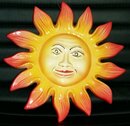 Décoration Soleil en céramique