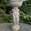 STATUE  DECORATION  TROIS VENUS ET TETE HOMME