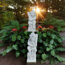  Statues couple démons guerriers balinais 