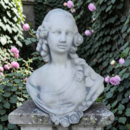 buste  en pierre femme 