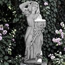 Statue de jardin en pierre Femme : L'Abondance