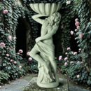 Statue Fille au Coquillage