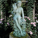 Statue de jardin en pierre Calypso