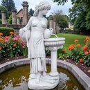 Statue de jardin Femme romaine avec cruches et sa vasque
