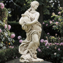 Statue de jardin en pierre Déesse Athéna