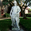 Statue de jardin en pierre Dieu Mars