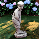 Statue Le petit golfeur