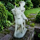 Statue Grand Âne et son Muletier