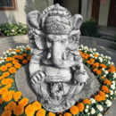 Statue Ganesh  grande taille 62 cm