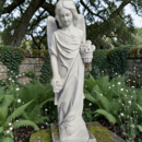 Statue en pierre Ange Gabriel