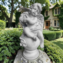 Angelot musicien à la lyre
