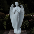 statue Ange debout mains jointes