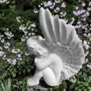 Statue Angelot Endormi