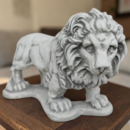 statue lion mini modèle