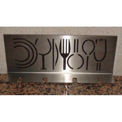 SUPPORT INOX DECORE POUR ACCESSOIRES SET FOUR A PAIN 