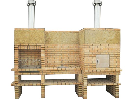 Barbecue et Four à Pain style contemporain