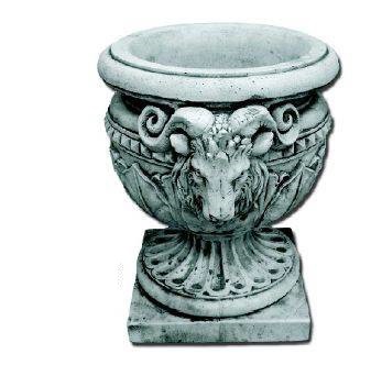 Vase Tête de Bélier sur Pied