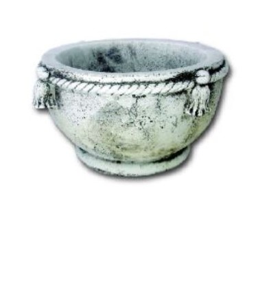 vase rond en pierre petit modéle