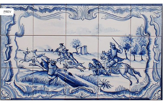 Fresque -murale-chasse-à-courre-FG 2310