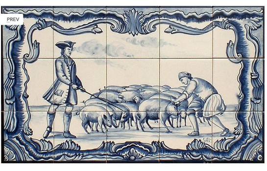 Fresque -élévage-de-cochons-FG 2312