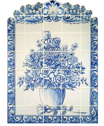 Fresque -florale- bouquet-de-roses-FL116