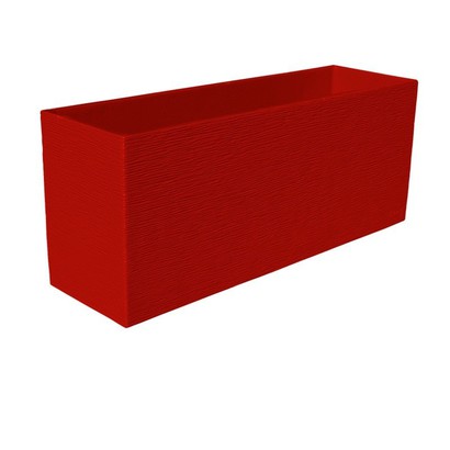 JARDINIERE COULEUR ROUGE 90 CM