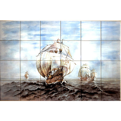 -FRESQ 703-caravelles-couleur-24-carreaux-