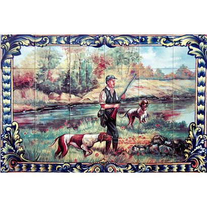 -FRESQ 706-le-chasseur-couleur-24-carreaux-