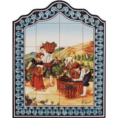 -FRESQ 755-la-vigne-couleur-carreau-découpé-20-carreaux-