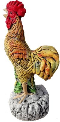 Statue coq américain