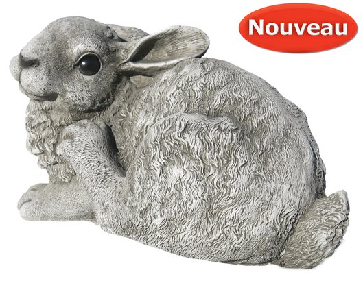 statue en pierre lapin Buny